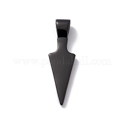 Pendentifs de grande taille en acier inoxydable 304 avec placage ionique (IP)&nbsp;STAS-G289-03B