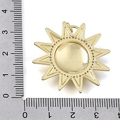 Pendentifs en laiton zircon cubique transparent&nbsp;CU-CBAEEA8-21G