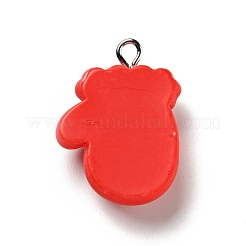 Pendentifs de noël en résine opaque&nbsp;RESI-G043-A01