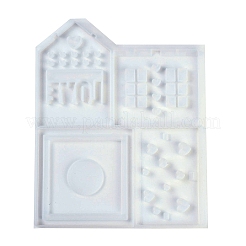 Patchworkhaus Weihnachts-DIY-Anhänger-Dekorations-Silikonformen&nbsp;DIY-M057-01C