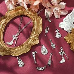 100 pièces 10 styles pendentif en alliage de style tibétain&nbsp;FIND-CJ0001-74