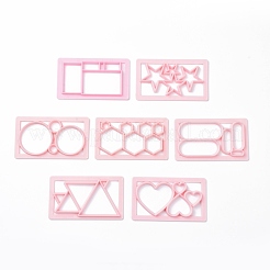 Set di frese per argilla in plastica da 7 pz&nbsp;DIY-B047-01