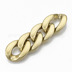 Anelli di collegamento in acrilico verniciato a spruzzo opaco&nbsp;OACR-S021-19B-B01