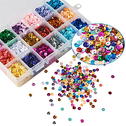 Kunststoffperlen pailletten&nbsp;PVC-TA0001-01