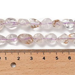 Natürlichen Amethyst Perlen Stränge&nbsp;G-P497-01E-60