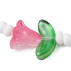 Bracelets extensibles en perles de rocaille en verre pour femmes&nbsp;BJEW-MZ00200-03