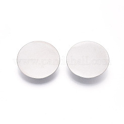 Cabochon per spilla in acciaio inossidabile 304&nbsp;STAS-E547-08L-P