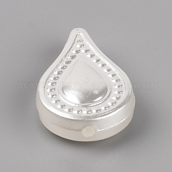 Perline acrilico opaco&nbsp;LS-OACR-WH0026-02A