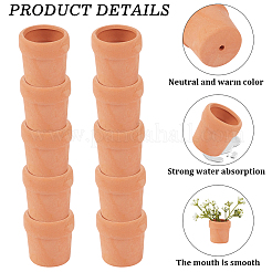 Minijarrón de porcelana&nbsp;DJEW-GF0001-95