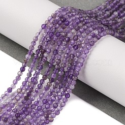 Natürlichen Amethyst Perlen Stränge&nbsp;G-A235-A03-01