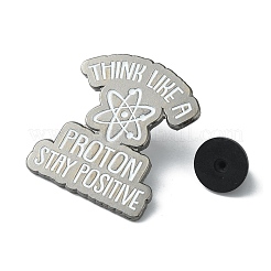 Wissenschaft Thema Wort Emaille Pin&nbsp;JEWB-WH0028-22C-B
