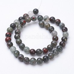 Diaspro naturale fili di perle&nbsp;G-P226-02-8mm