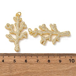 Colgante micropavé cubic zirconia de latón&nbsp;KK-A271-04G-04