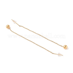 Filettatura per orecchio in acciaio inossidabile 304&nbsp;EJEW-S227-10G