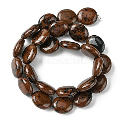 Natur Mahagoni Obsidian Perlen Stränge&nbsp;G-K365-B09-03