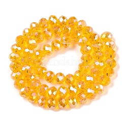 FilI di perline in vetro placcato&nbsp;LS-EGLA-A044-T8mm-B05
