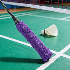 Nastro adesivo per racchetta da tennis e badminton in fibre superfini a pelo lungo da 5 m&nbsp;DIY-CN0004-01A