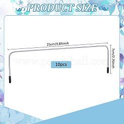 Telaio per borsetta in filo zincato&nbsp;FIND-WH0816-245P-02