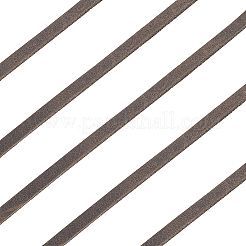 Cordons plats en cuir de vachette de 5 m&nbsp;WL-GF0001-27C-02