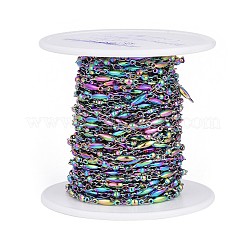 Cadenas de eslabones de barra de acero inoxidable 304 con recubrimiento iónico (IP)&nbsp;CHS-H009-18M