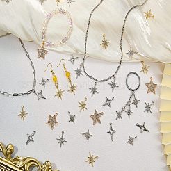 10 pz ciondoli in acciaio inossidabile 304&nbsp;STAS-SZ0003-40