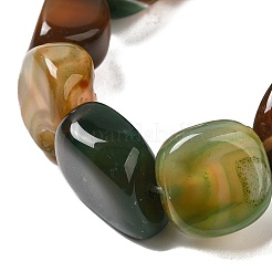 Filo di perline di agata naturale&nbsp;G-H295-D01-05