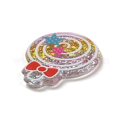 Cabochon di plastica acrilica colorata&nbsp;OACR-R269-07A