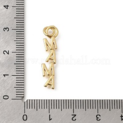 Muttertags-Messinganhänger&nbsp;KK-Z155-05G-03