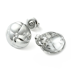 Boucles d'oreilles à tige en acier inoxydable 304 anti-ternissement&nbsp;EJEW-Z038-04P