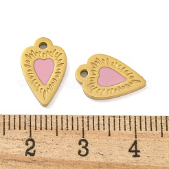 316 chirurgische Edelstahl-Emaille-Anhänger&nbsp;STAS-M073-42A-01G
