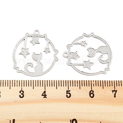 Ciondoli in ottone placcato di lunga durata&nbsp;KK-K336-50P