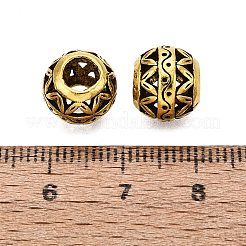 Tibetische Stil Legierung Großlochperlen&nbsp;FIND-Q121-09AG