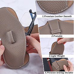 1 funda para gafas de piel sintética.&nbsp;AJEW-CN0002-38C