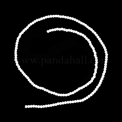 Chapelets de perles en verre imitation jade&nbsp;GLAA-K062-A01-08