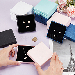 20 Stück 5 Farben Kartonverpackungen für Schmucksets&nbsp;CON-GA0001-20