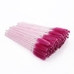 Нейлоновая одноразовая кисть для бровей, палочки для туши, принадлежности для макияжа, темно-розовыми, 97 см