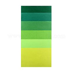 Нетканые ткани вышивка иглы войлока для DIY ремесел, квадратный, разноцветные, 298~300x298~300x1 мм, 6color / комплект, 6 шт / комплект