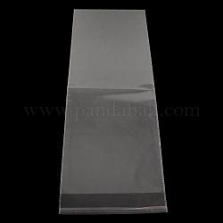 Rectangle OPP Cellophane Bags, Clear, 60x18cm, Unilateral Thickness: 0.035mm, Inner Measure: 55x17cm
