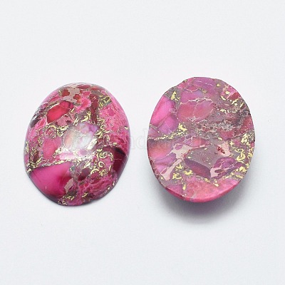 Cabochon di diaspro regalite / imperiali / sedimenti marini&nbsp;G-E464-42N-1