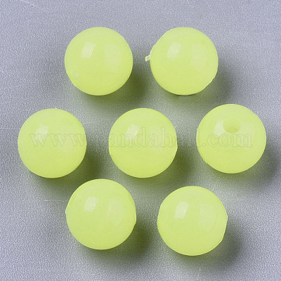 Perle acriliche luminose&nbsp;MACR-N008-25F-1