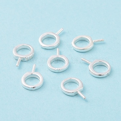 925 fermaglio a vite in argento sterling&nbsp;STER-D035-42S-1