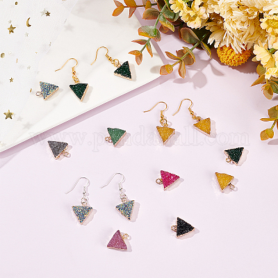 Wholesale Nbeads DIY Resin Dangle Earring Making Kits 