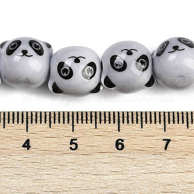 Chapelets de perles en porcelaine manuelle&nbsp;PORC-P029-02C-1