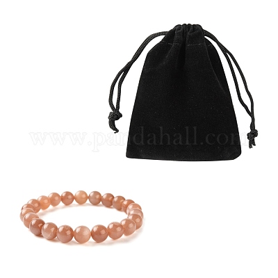 Braccialetto di pietra naturale alla moda: 6mm di turchese, perle, ciondolo libellula multicolore, braccialetto intrecciato a mano unisex in gioielleria alla moda | SHEIN ALIA