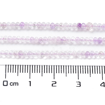 Natürlichen Amethyst Perlen Stränge&nbsp;G-J400-C03-01-1