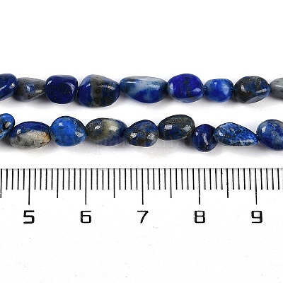 Natürlicher Lapislazuli Perlenstränge&nbsp;G-P497-01B-14-1