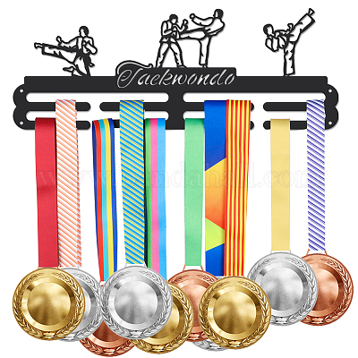 Negozio Espositore da parete con porta medaglie in ferro a tema sportivo  per fare gioielli - Pandahall Selected