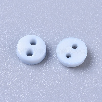Winziger Nylonknopf&nbsp;BUTT-WH0014-28A-1