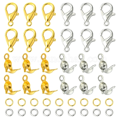 1 Scatola 120 Pezzi 6 Colori Fermagli Per Artigli Di Aragosta In Lega - Foto 12