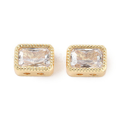 Perline zirconi micro pave  in ottone&nbsp;KK-C051-48G-04-1